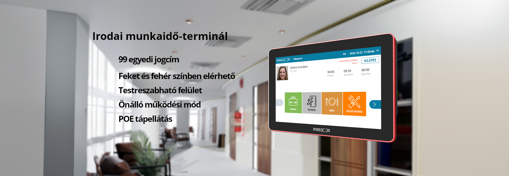 Predor - Irodai terminál